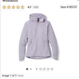 Lavender Arc'teryx Beta Rain Jacket